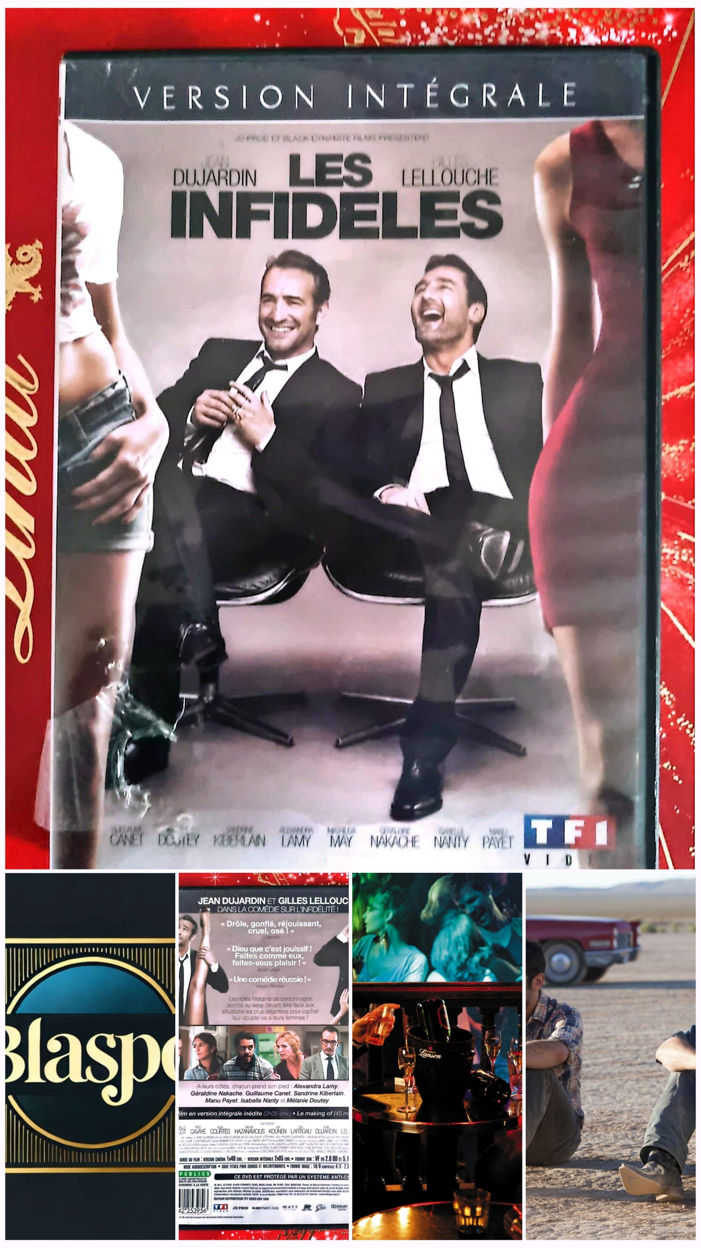 Les Infidèles – DVD – Version Intégrale – Comédie Française – Jean Dujardin – Occasion