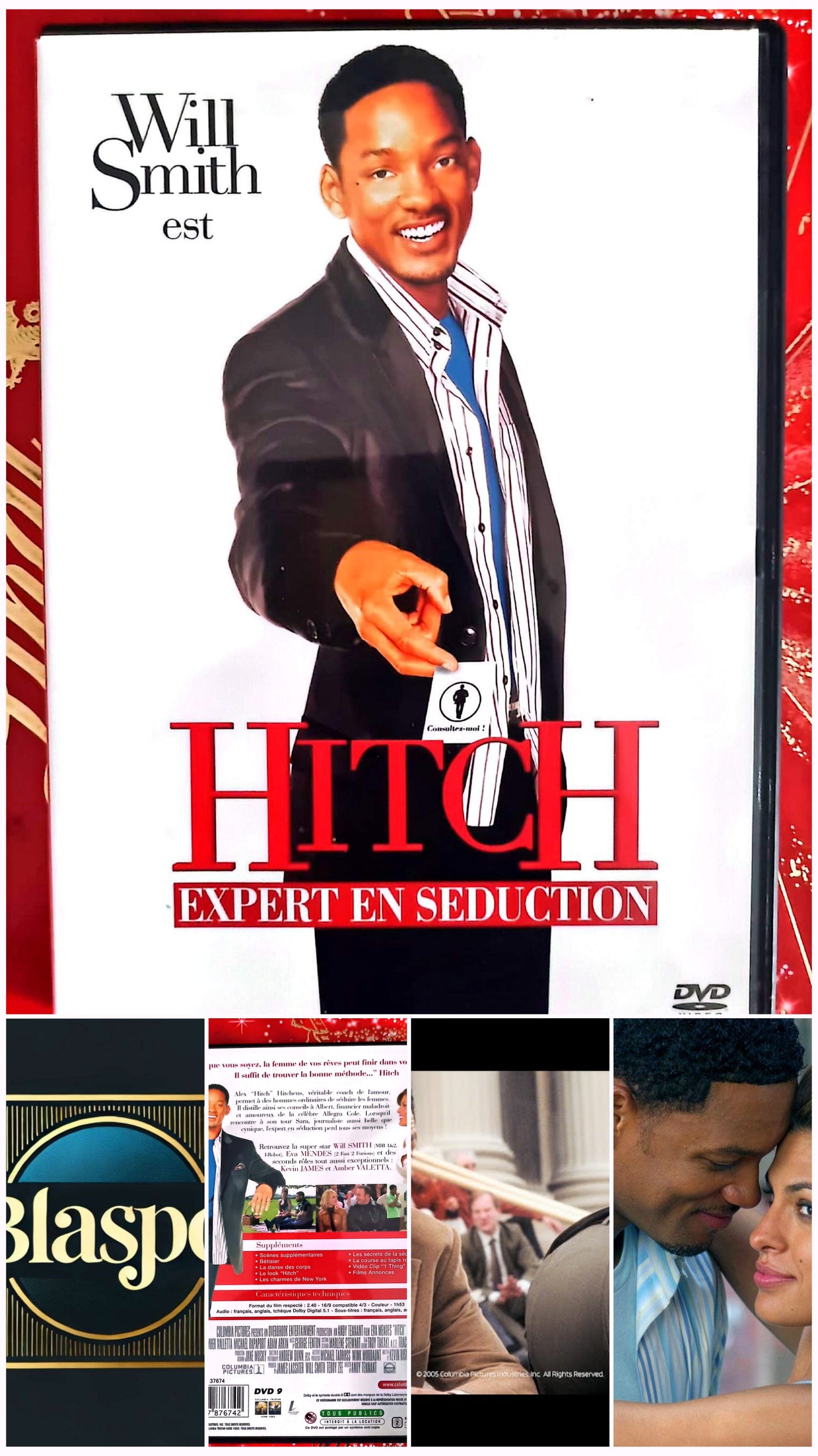 Hitch – Expert en Séduction – DVD – Comédie Romantique – Will Smith – Occasion