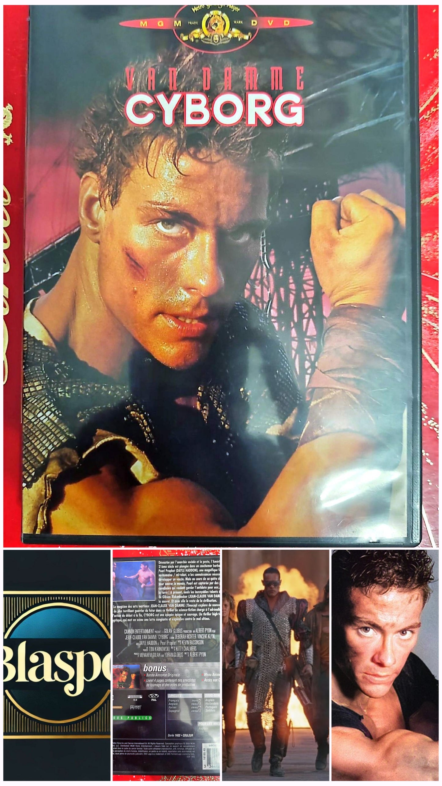 Cyborg – DVD – Jean-Claude Van Damme – Science-Fiction Action – Édition MGM
