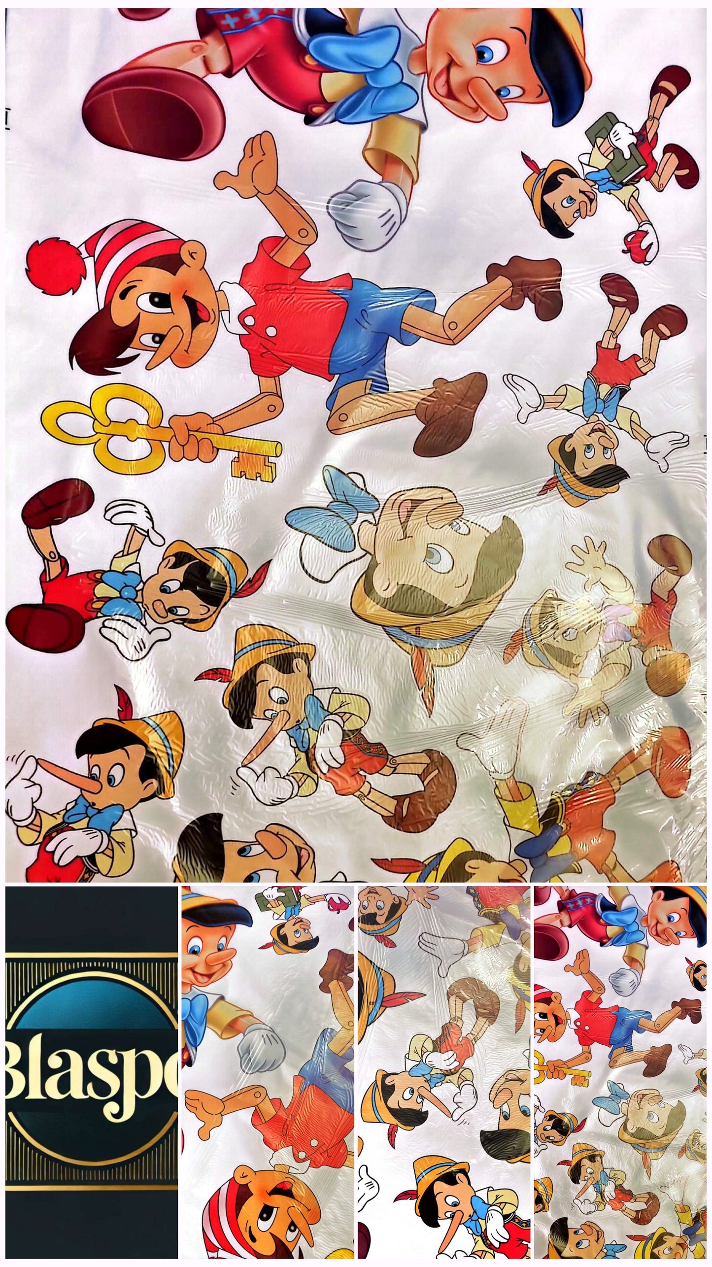 Stickers Muraux Personnage Bois Dessin Animé – Lot de 11 Autocollants – Grand Format 90x60 cm – Décoration Murale
