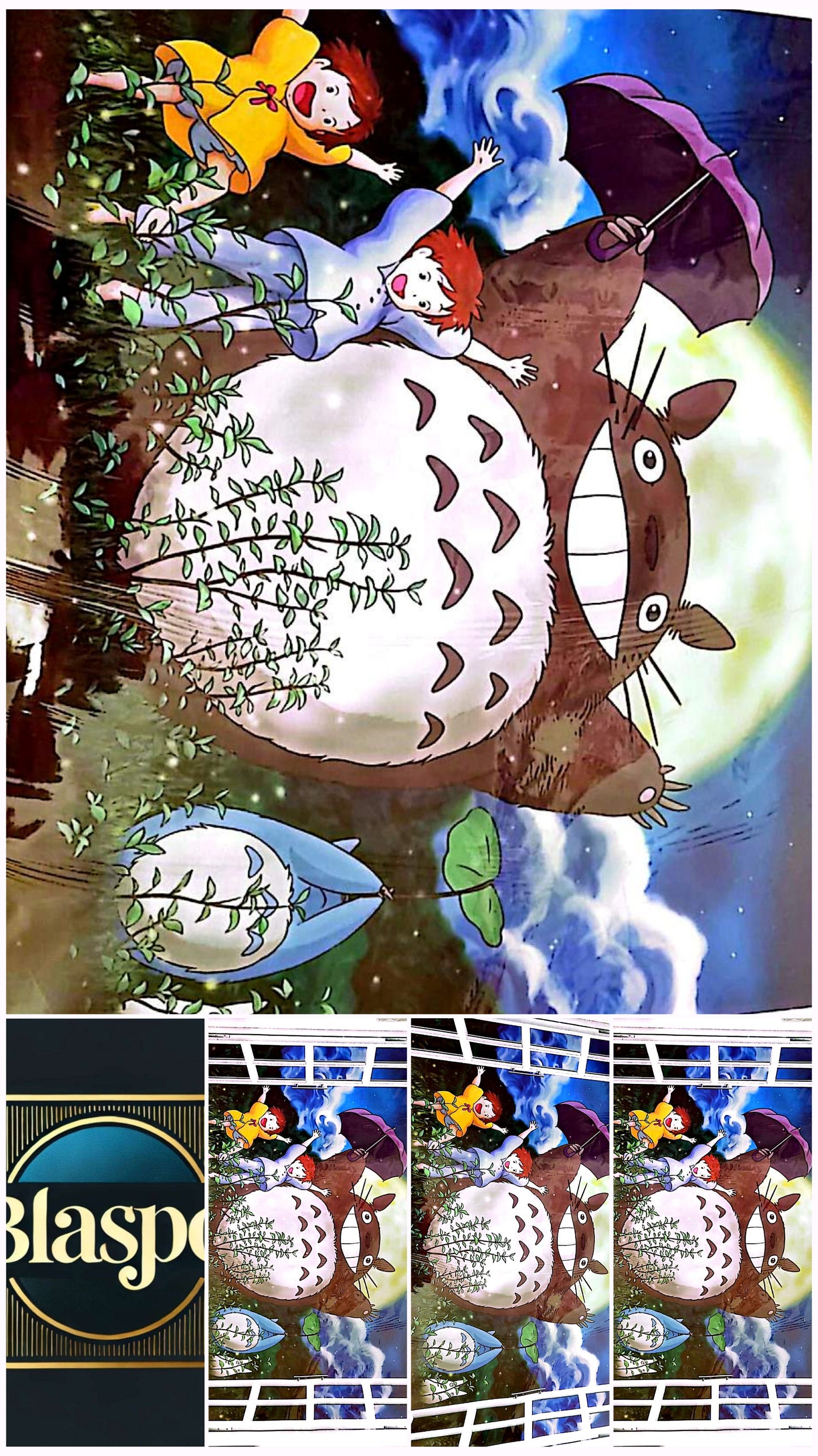 Sticker Mural Enfants Style Fantaisie – Décoration Murale Grand Format – Autocollant Unique – 90 x 60 cm