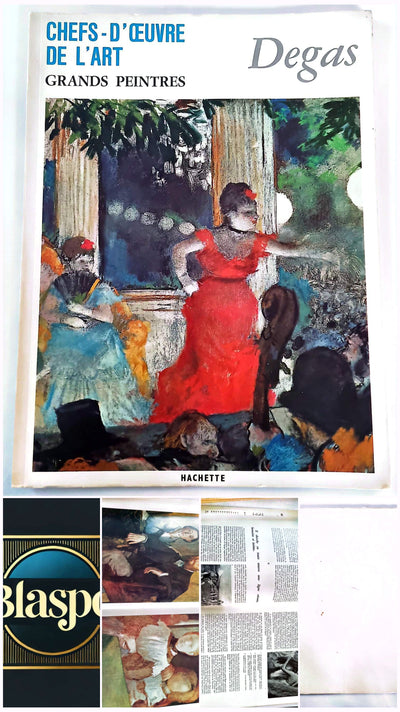 Degas – Masterpieces of Art – Great Painters – Illustrated Art Book – Hachette