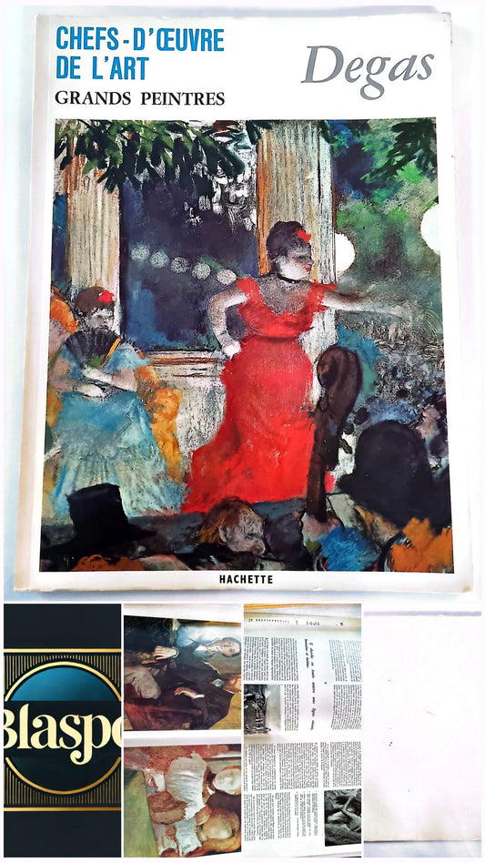 Degas – Chefs-d’œuvre de l’art – Grands peintres – Livre d’art illustré – Hachette