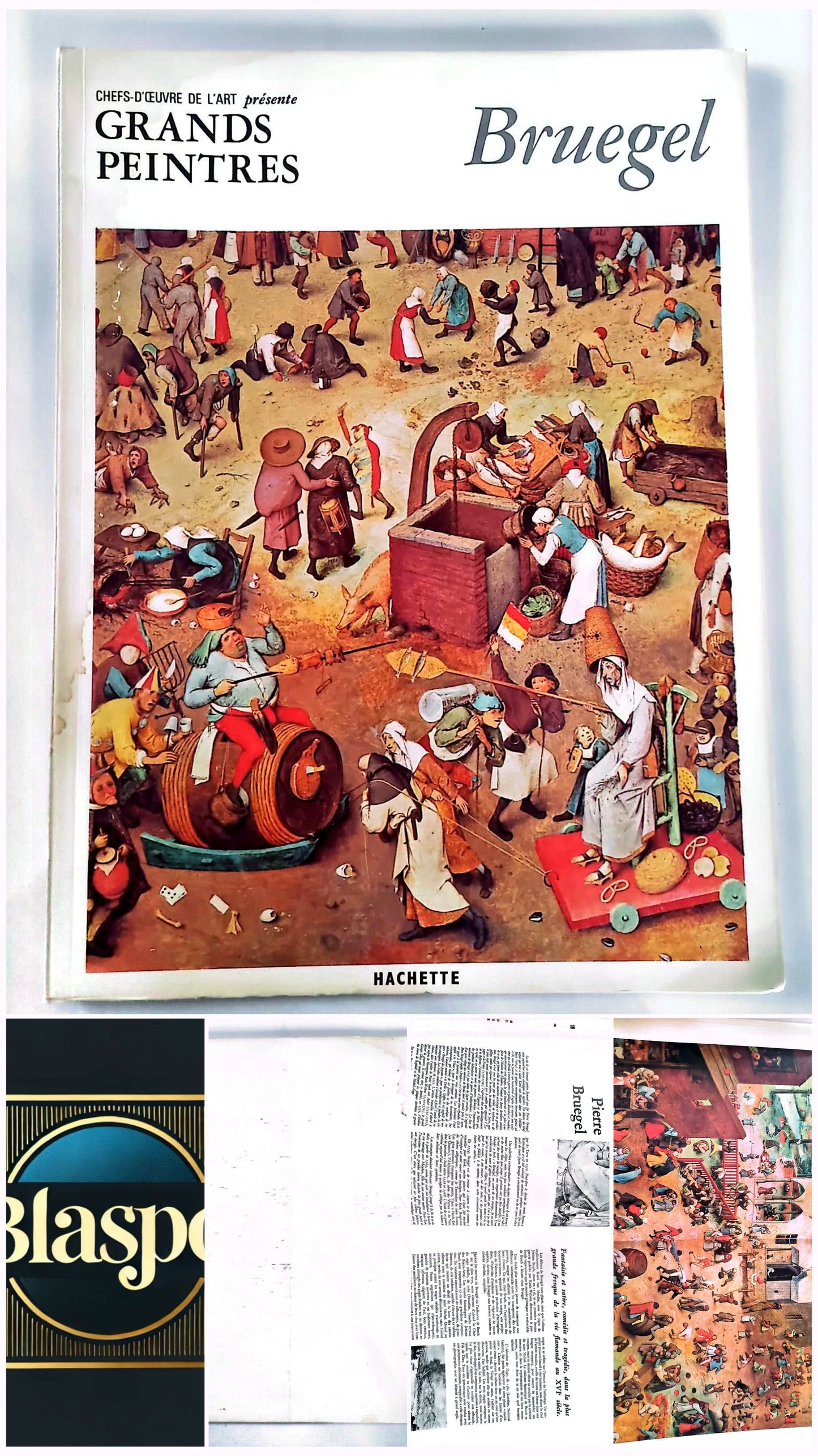Bruegel – Chefs-d’œuvre de l’art – Grands peintres – Livre d’art illustré – 12 pages – Hachette