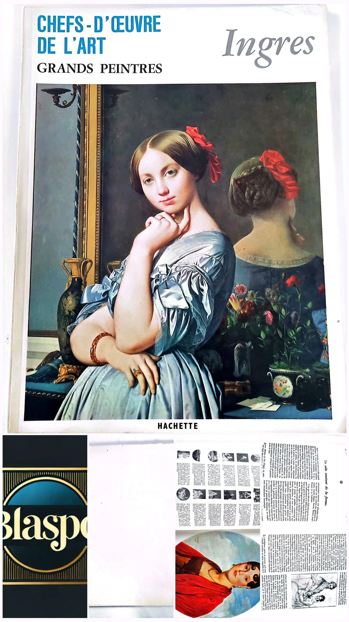 Ingres – Chefs-d’œuvre de l’art – Grands peintres – Livre d’art illustré – 12 pages – Hachette