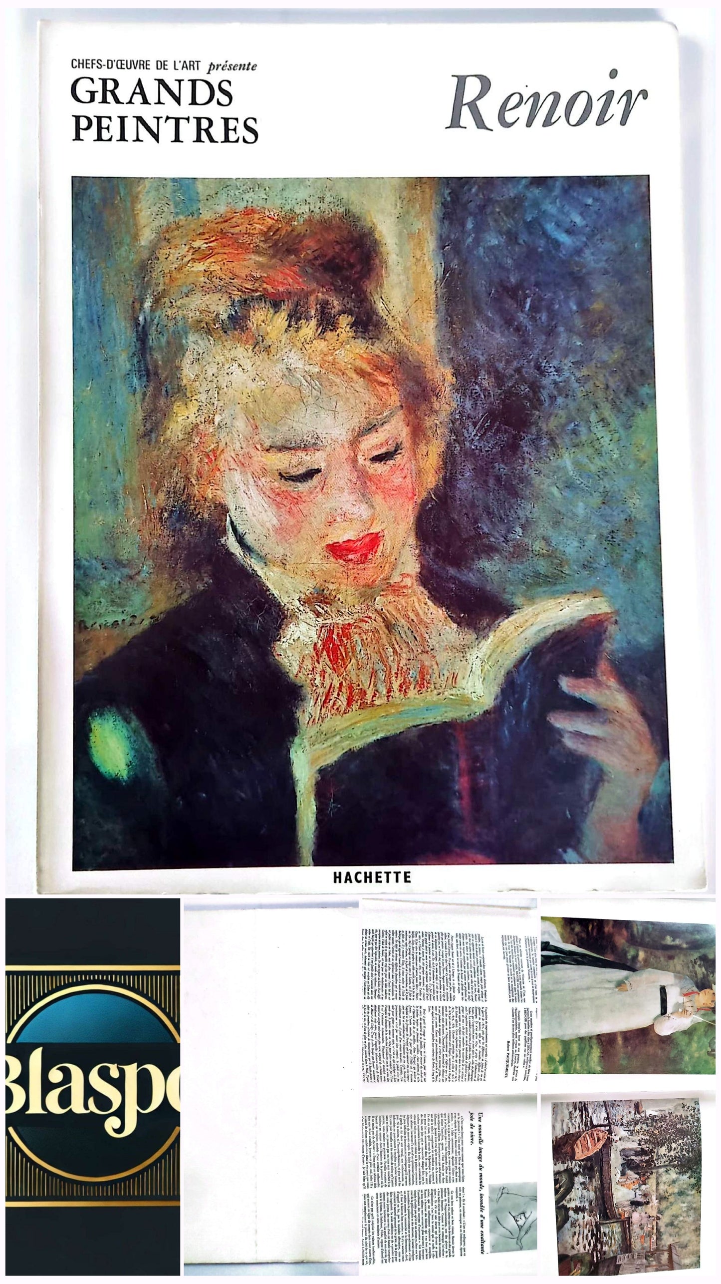 Renoir – Chefs-d’œuvre de l’art – Grands peintres – Livre d’art illustré – 12 pages – Hachette