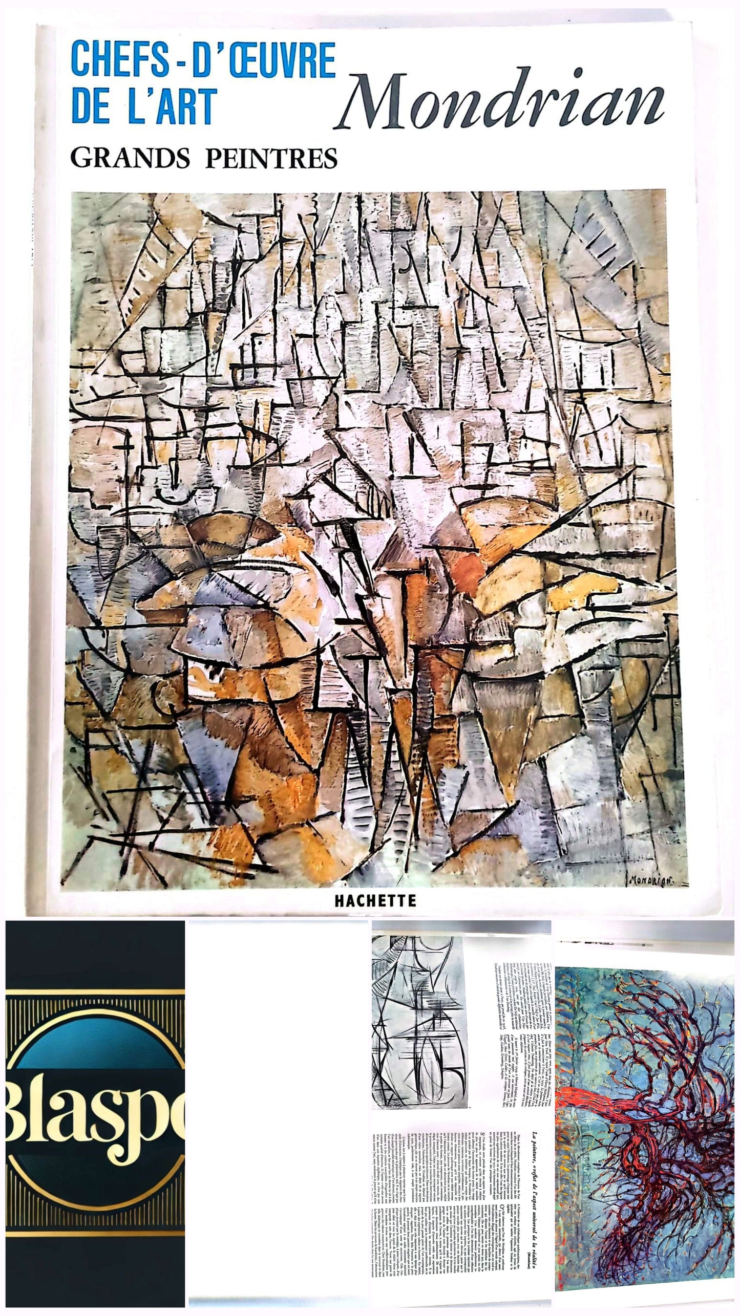 Mondrian – Chefs-d’œuvre de l’art – Grands peintres – Livre d’art illustré – 12 pages – Hachette