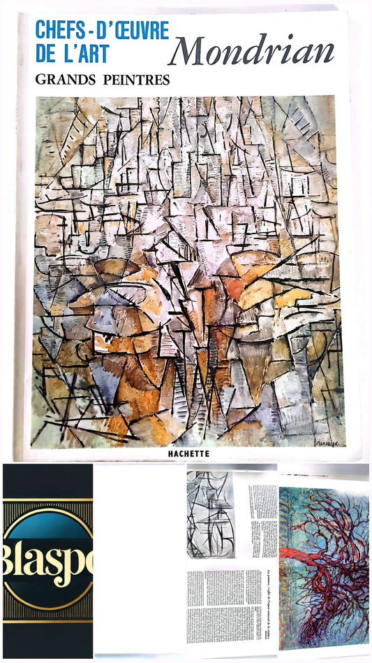 Mondrian – Chefs-d’œuvre de l’art – Grands peintres – Livre d’art illustré – 12 pages – Hachette