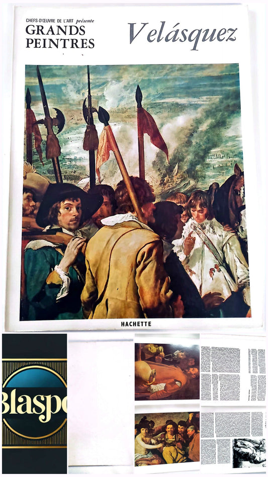 Velásquez – Chefs-d’œuvre de l’art – Grands peintres – Livre d’art illustré – 12 pages – Hachette