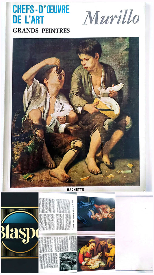 Murillo – Chefs-d’œuvre de l’art – Grands peintres – Livre d’art illustré – 12 pages – Hachette