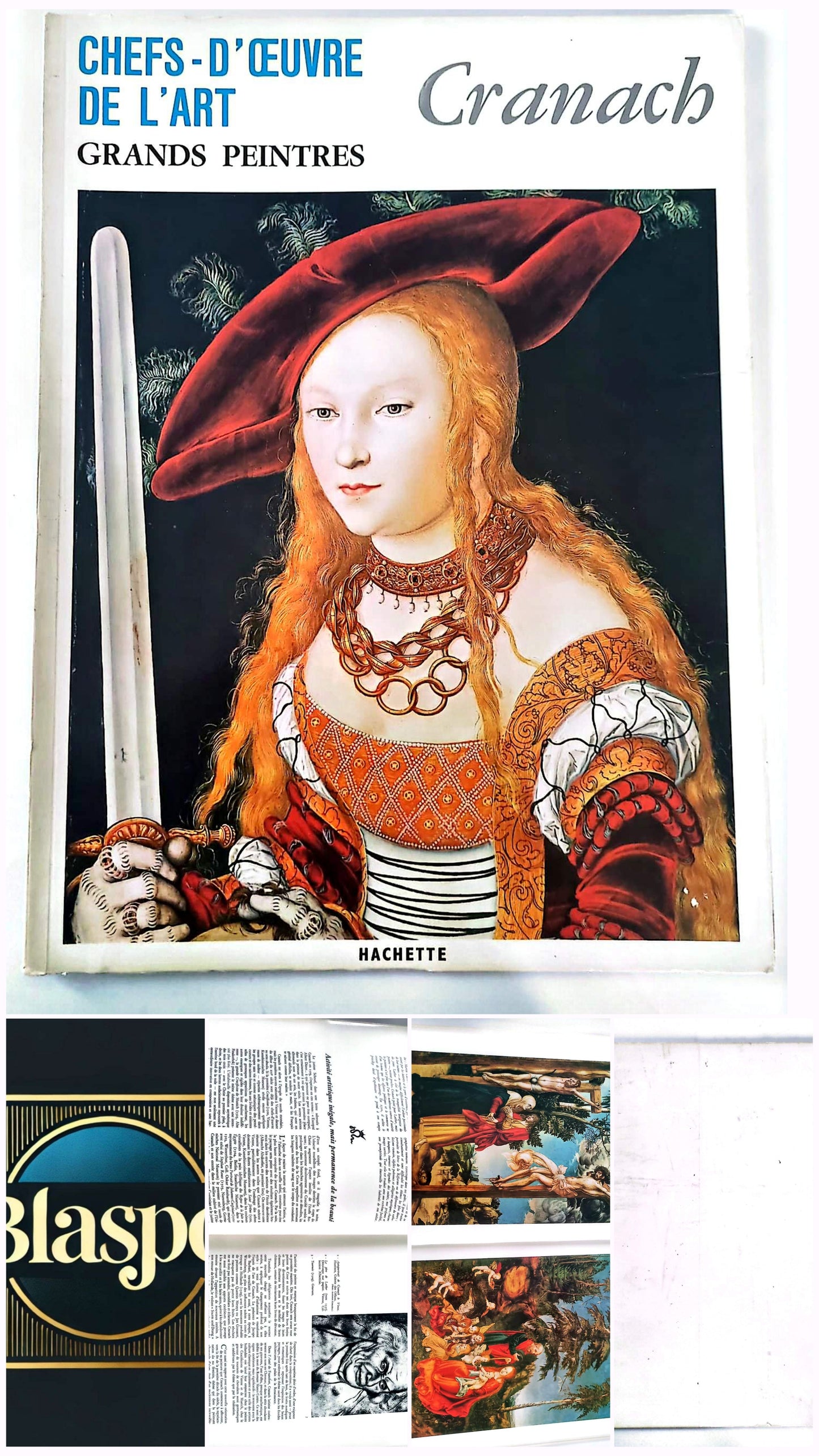 Cranach – Chefs-d’œuvre de l’art – Grands peintres – Livre d’art illustré – 12 pages – Hachette