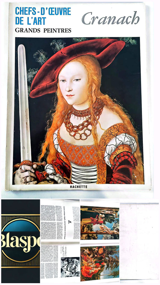 Cranach – Chefs-d’œuvre de l’art – Grands peintres – Livre d’art illustré – 12 pages – Hachette
