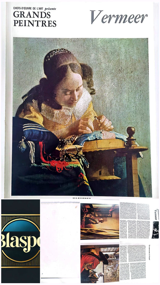 Vermeer – Chefs-d’œuvre de l’art – Grands peintres – Livre d’art illustré – 12 pages – Hachette