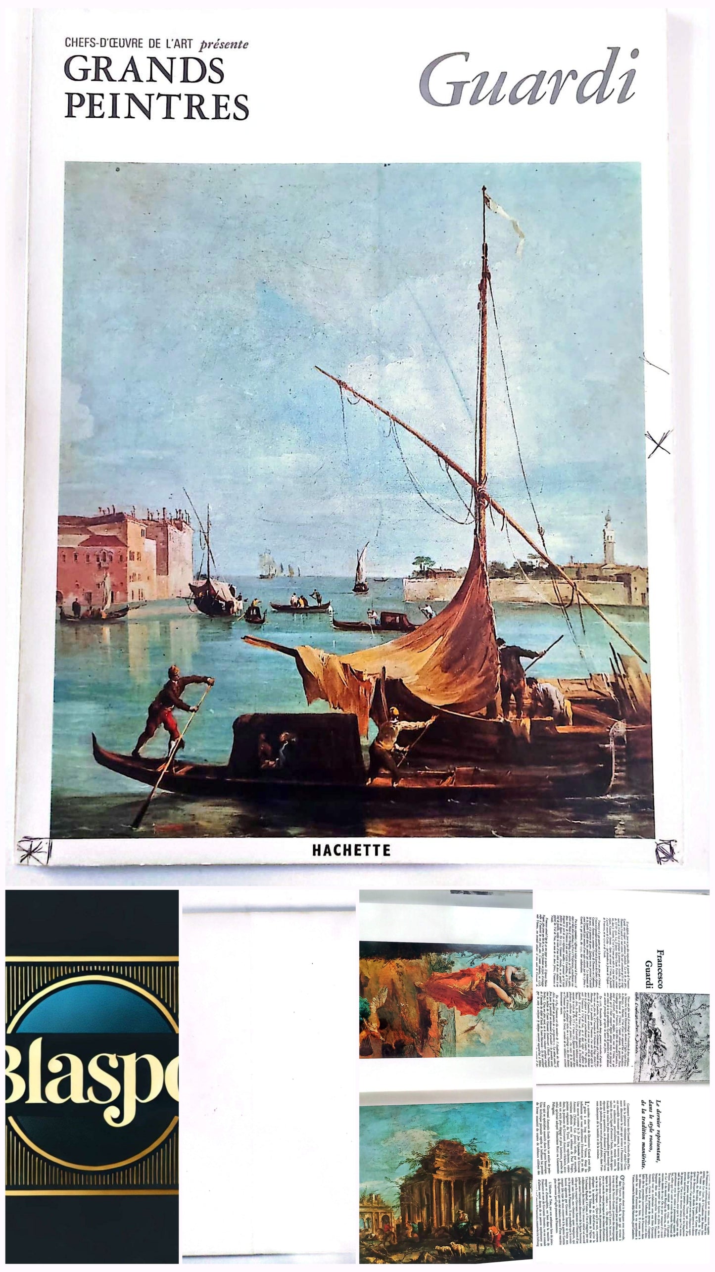 Guardi – Chefs-d’œuvre de l’art – Grands peintres – Livre d’art illustré – 12 pages – Hachette