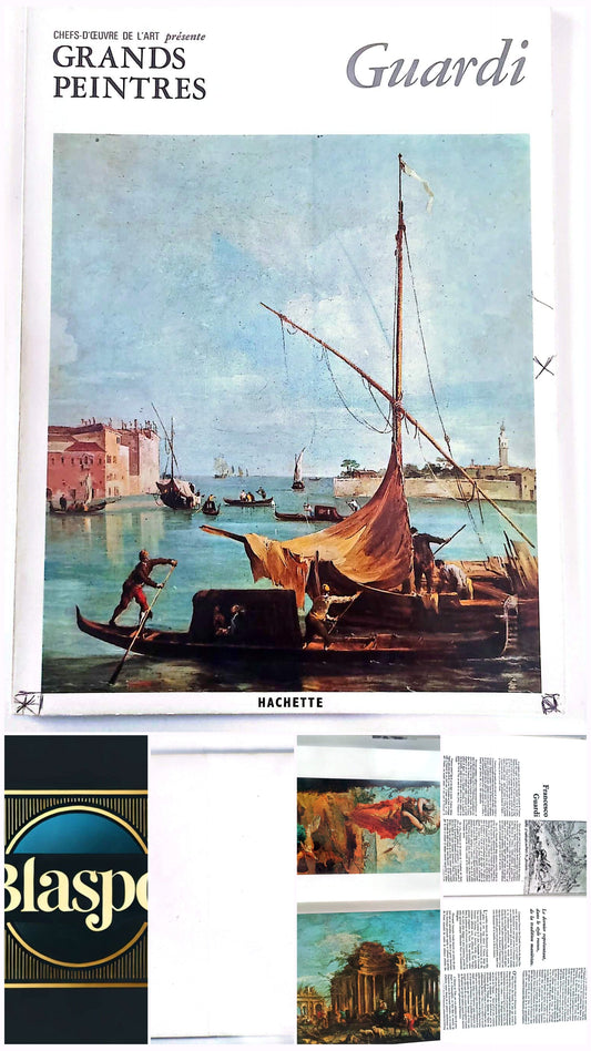 Guardi – Chefs-d’œuvre de l’art – Grands peintres – Livre d’art illustré – 12 pages – Hachette