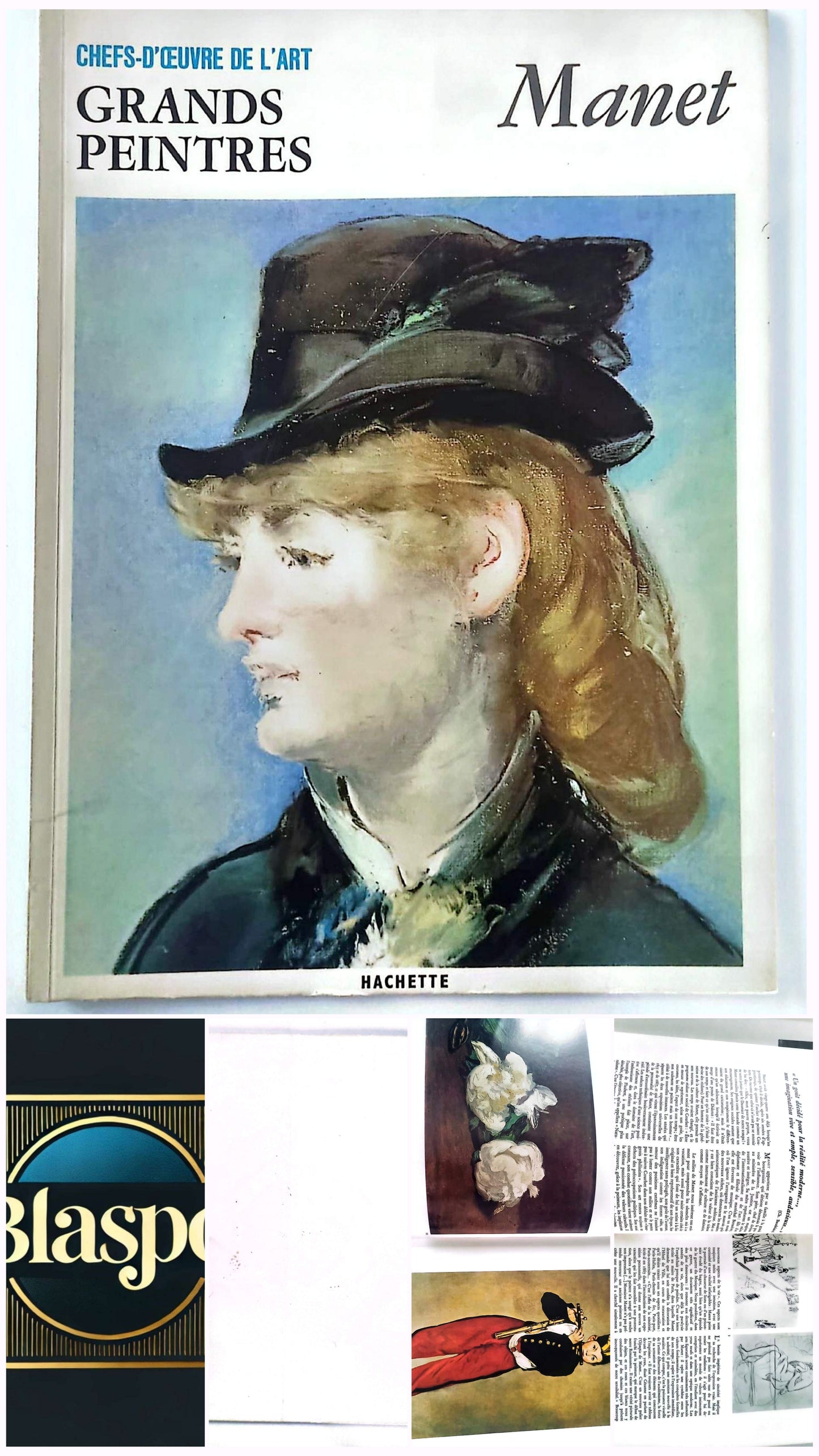 Manet – Chefs-d’œuvre de l’art – Grands peintres – Livre d’art illustré – 12 pages – Hachette