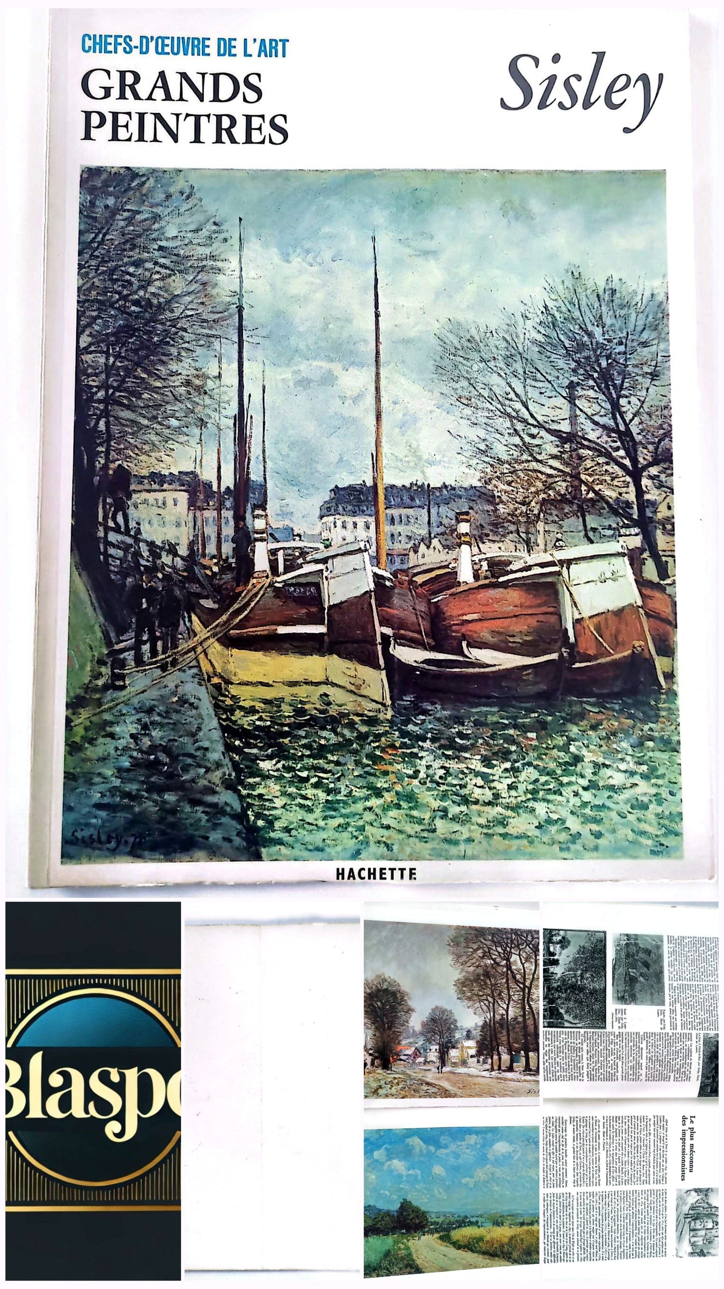 Sisley – Chefs-d’œuvre de l’art – Grands peintres – Livre d’art illustré – 12 pages – Hachette
