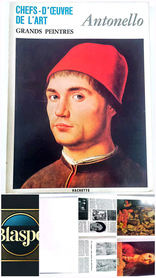 Antonello – Chefs-d’œuvre de l’art – Grands peintres – Livre d’art illustré – 12 pages – Hachette