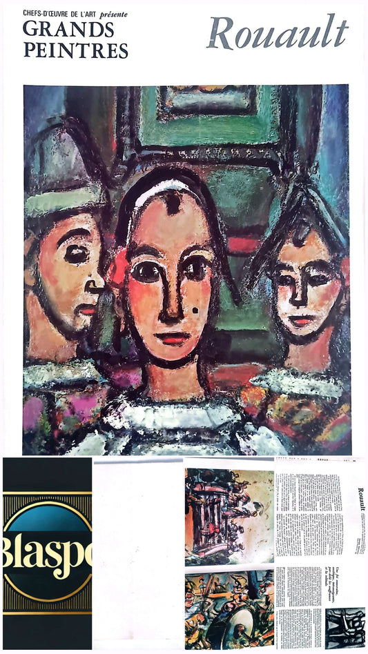 Rouault – Chefs-d’œuvre de l’art – Grands peintres – Livre d’art illustré – 12 pages – Hachette