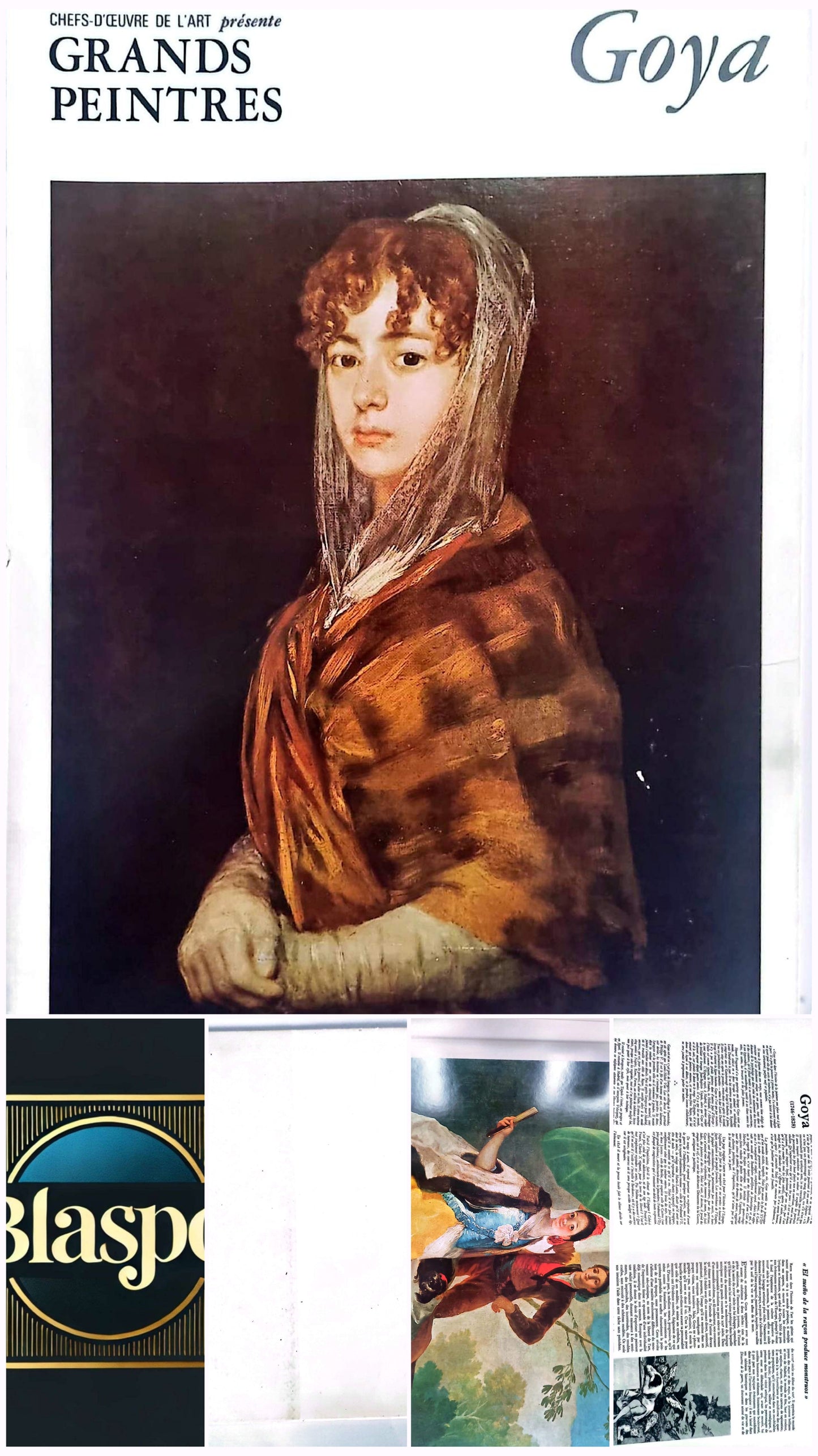 Goya – Chefs-d’œuvre de l’art – Grands peintres – Livre d’art illustré – 12 pages – Hachette