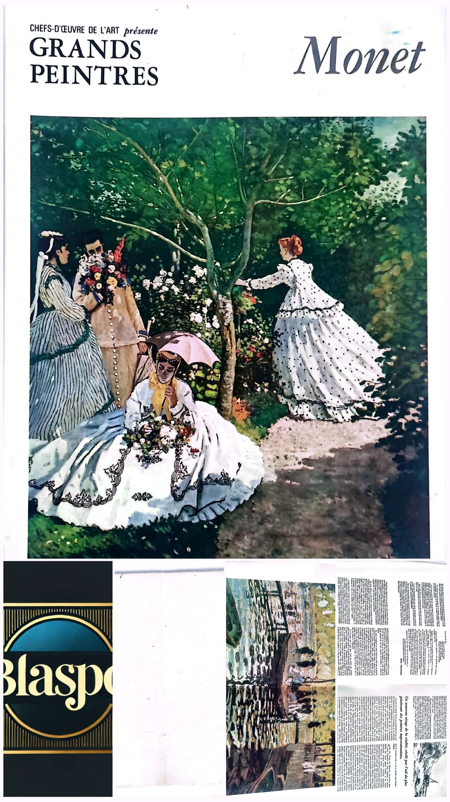 Monet – Chefs-d’œuvre de l’art – Grands peintres – Livre d’art illustré – 12 pages – Hachette