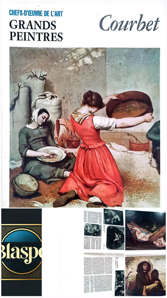 Courbet – Chefs-d’œuvre de l’art – Grands peintres – Livre d’art illustré – 12 pages – Hachette