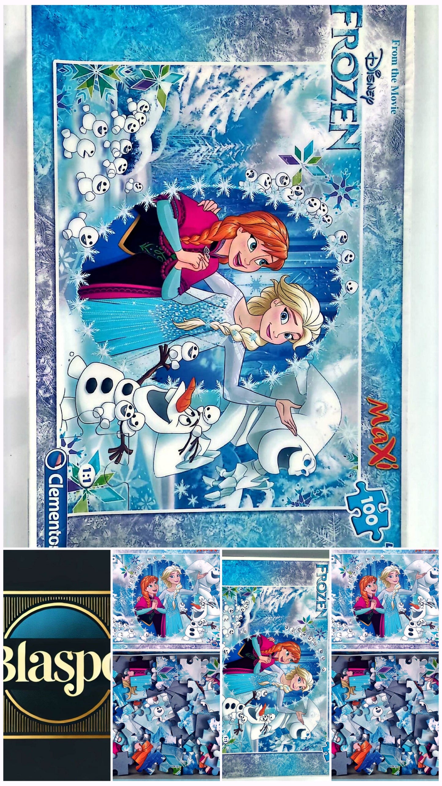 Puzzle Enfant Disney La Reine des Neiges Frozen – 100 Pièces – Clementoni