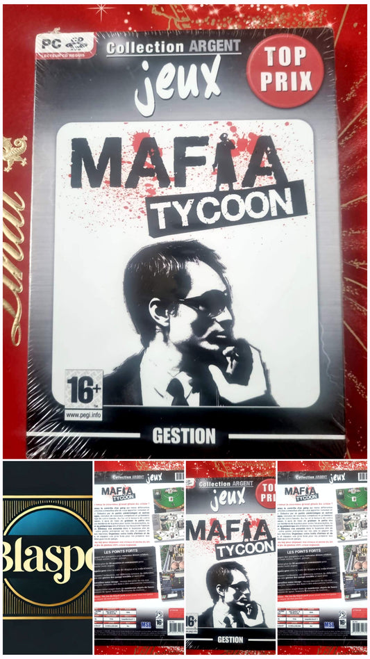 Mafia Tycoon PC – Jeu de Gestion Crime Organisé – Version Française – Blister Scellé – 16+