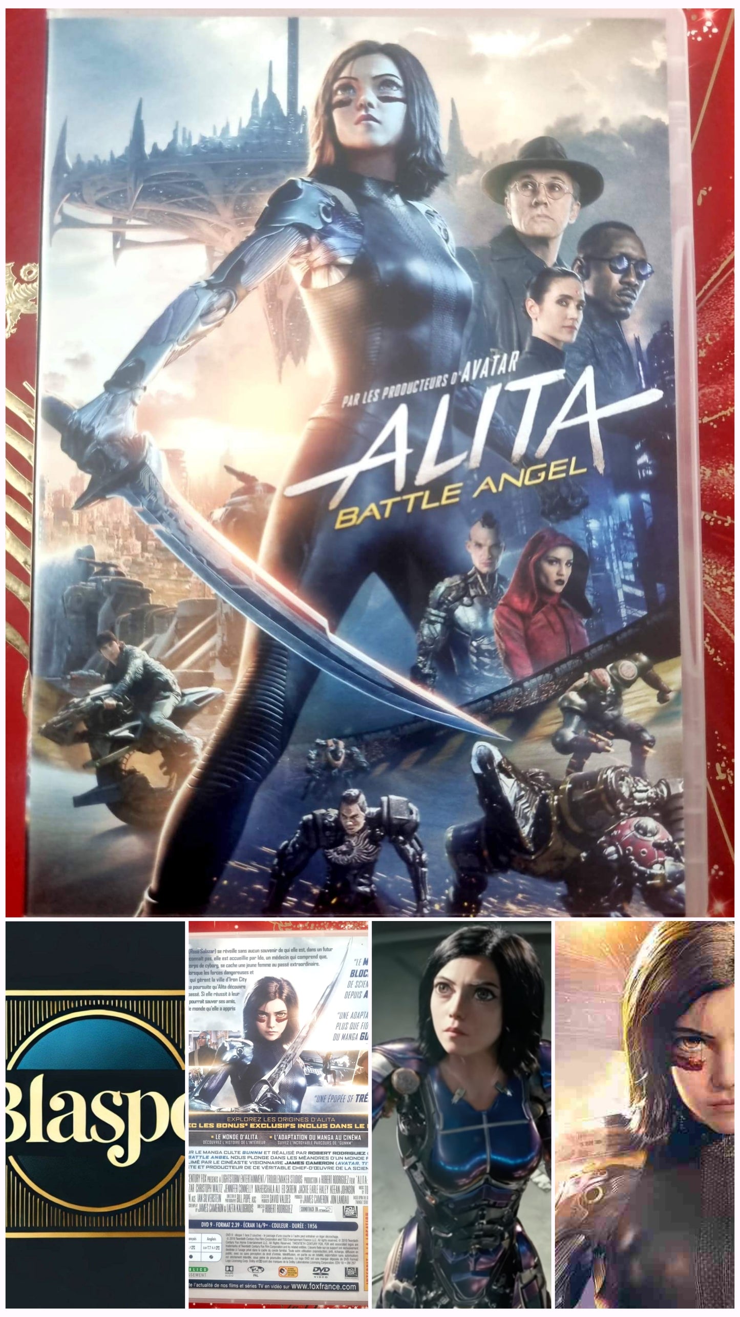 Alita Battle Angel DVD – Film Science-Fiction – Version Française – Zone 2 PAL
