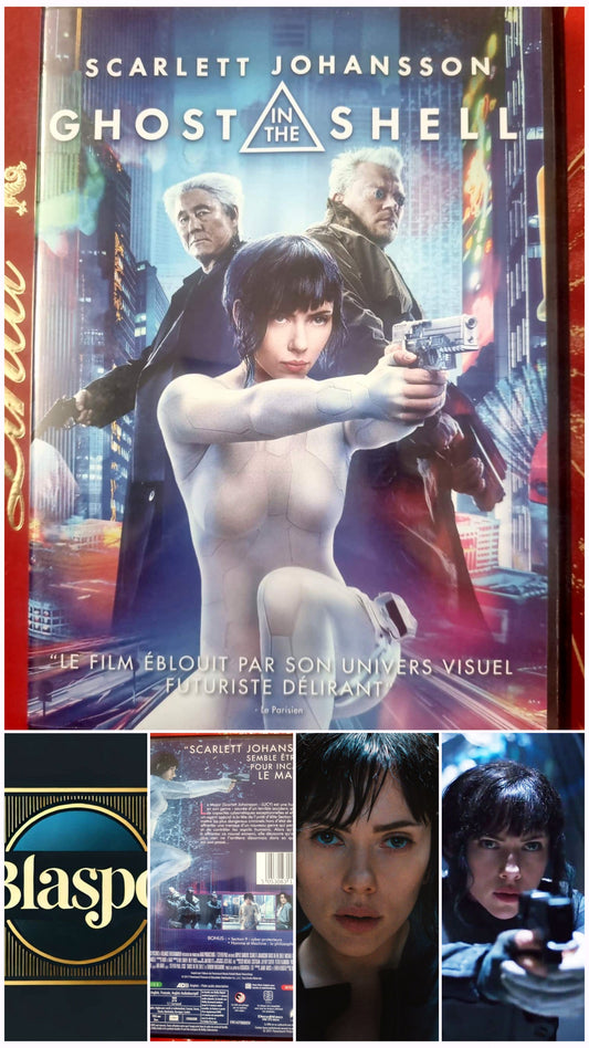 Ghost in the Shell DVD – Scarlett Johansson – Film Science-Fiction Action – Version Française – Zone 2 PAL