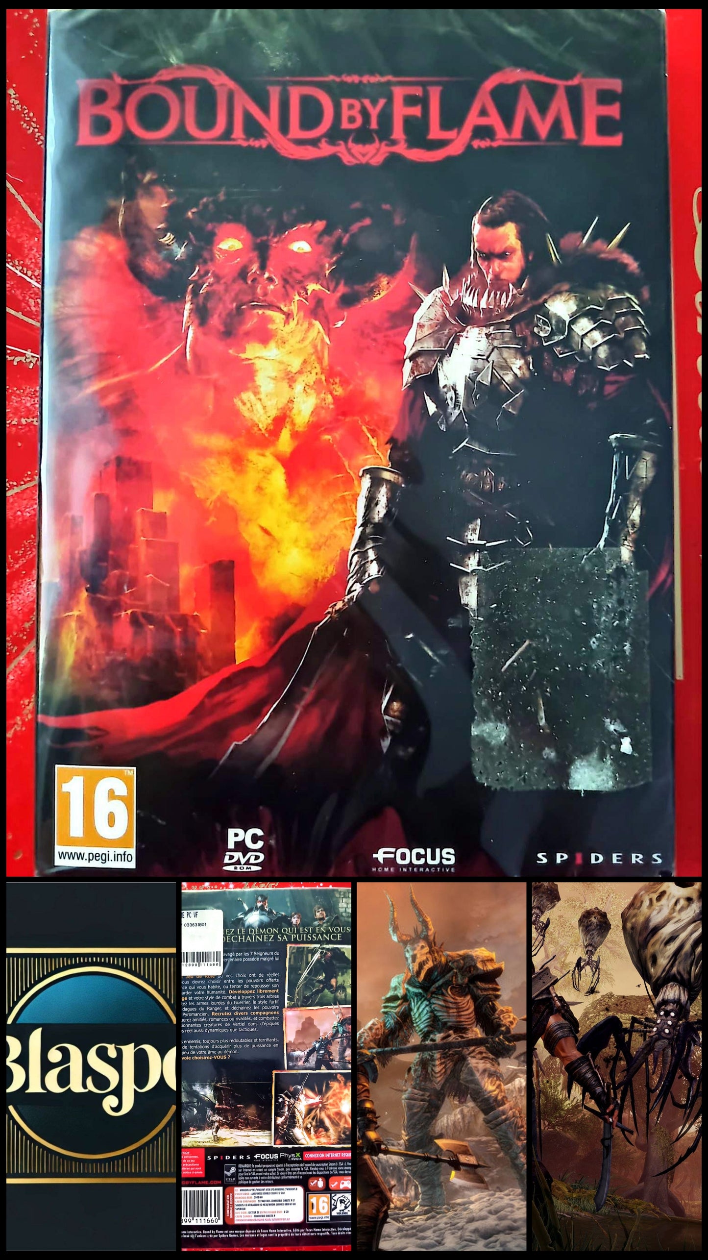 Bound by Flame PC DVD-ROM Neuf Sous Blister Jeu en Français RPG Action Fantasy Focus Home Interactive PEGI 16+