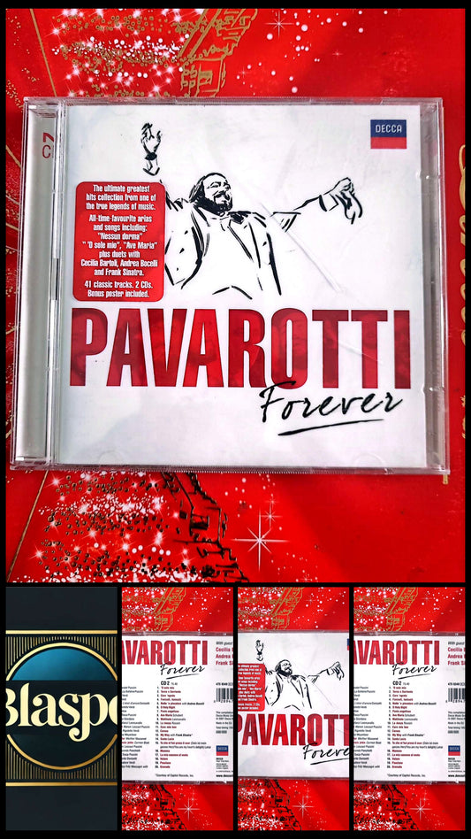 Pavarotti Forever Double CD Album – Compilation Opéra Classique Luciano Pavarotti 2 CD Musique Classique