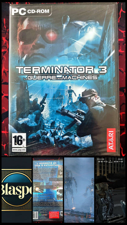 Terminator 3 La Guerre des Machines Jeu PC CD-ROM – Action FPS Science-Fiction – Version Française