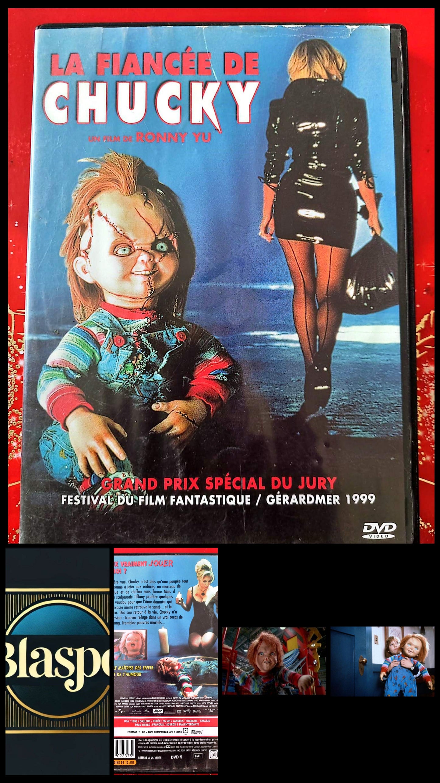 La Fiancée de Chucky DVD Film Horreur Culte – Child’s Play – Version Française Anglais – Universal PAL