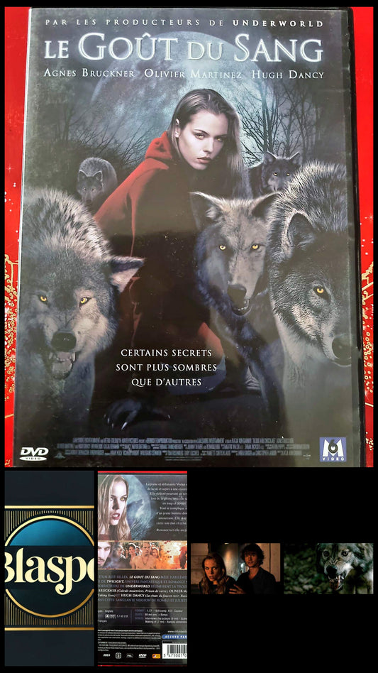 Le Goût du Sang DVD Film Fantastique Loup-Garou – Agnes Bruckner Olivier Martinez – Version Française Anglais PAL –