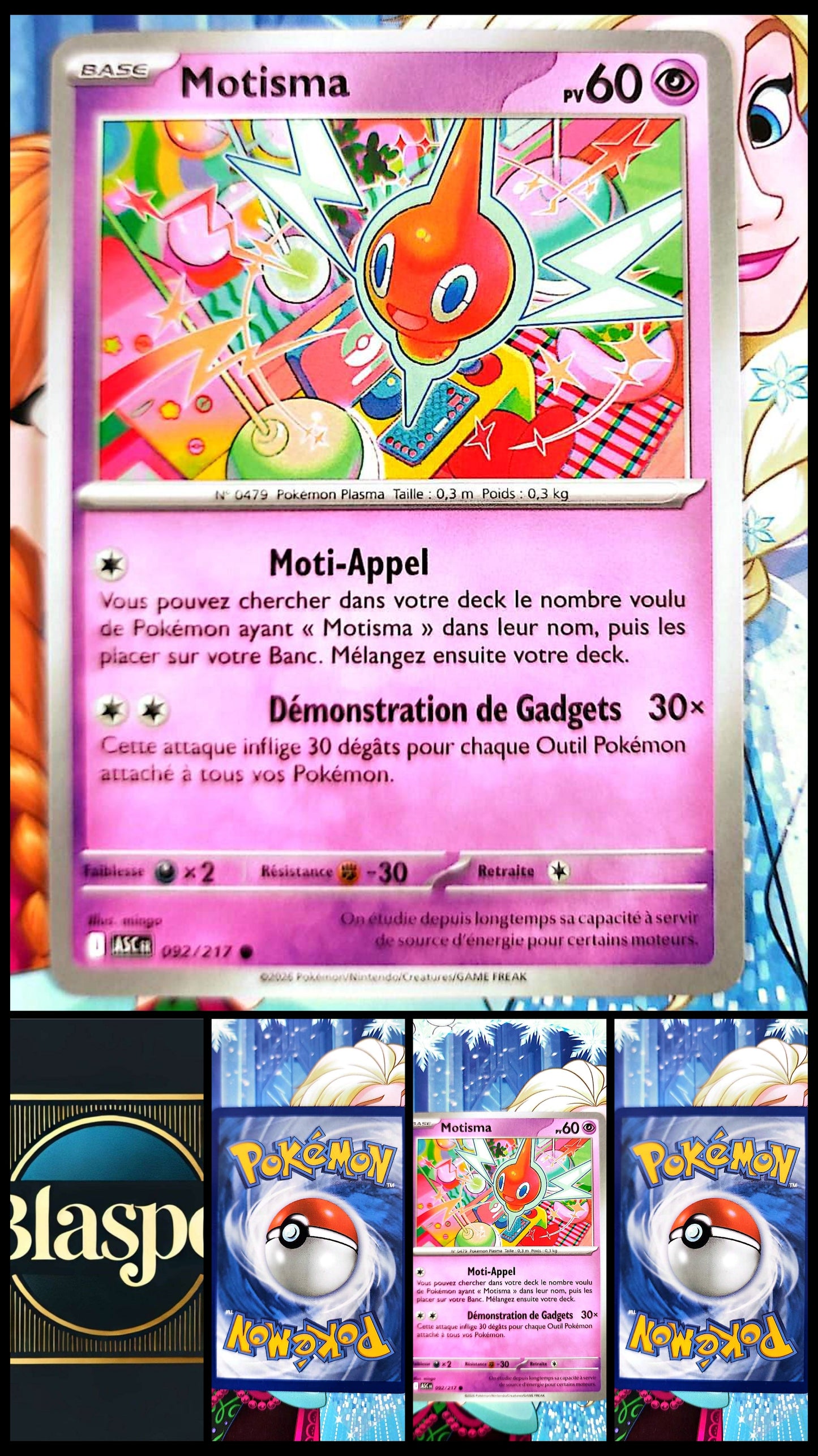 Carte Pokémon 092/217 – Carte TCG Française – Pokémon Officiel – Collection & Jeu