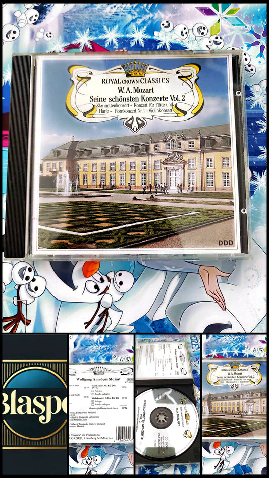 CD Mozart Seine Schönsten Konzerte Vol 2 Royal Crown Classics Musique Classique Concertos