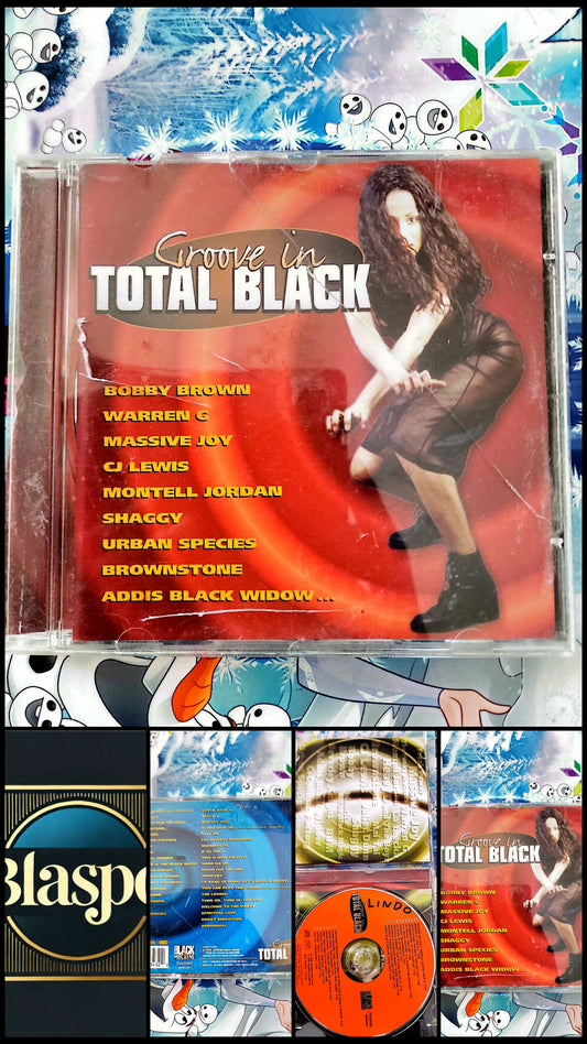 CD Groove in Total Black Compilation R&B Hip Hop Soul Bobby Brown Shaggy Montell Jordan