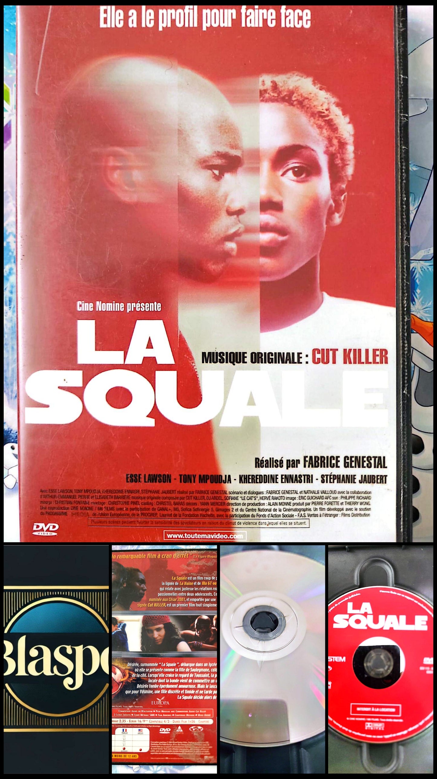La Squale DVD Film Drame Français Édition Movie System Fonctionne Malgré Impact Disque