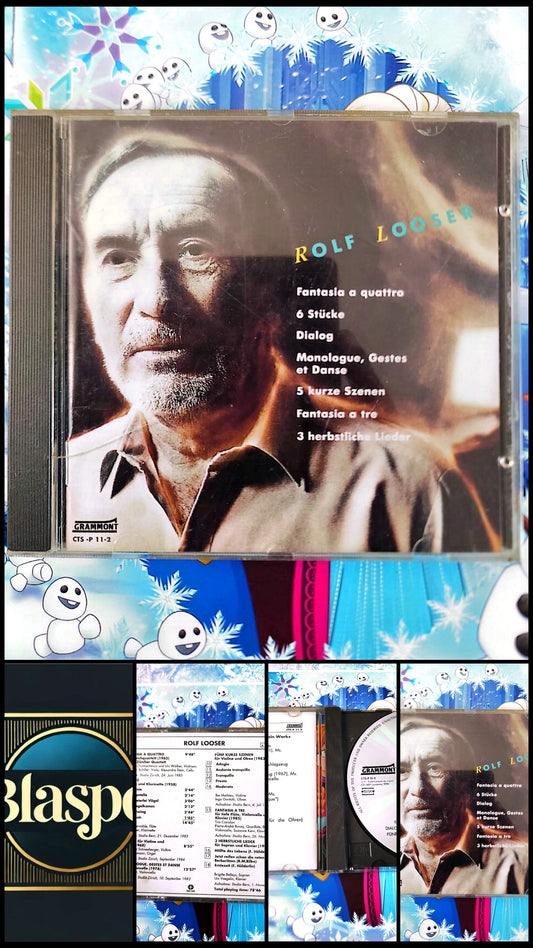 Rolf Looser CD Audio Classique Contemporain Gramont Stereo Import Suisse Musique Instrumentale