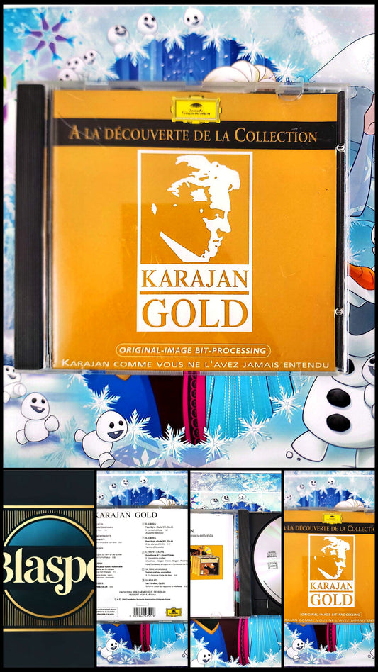 Karajan Gold CD Audio Musique Classique Herbert Von Karajan Deutsche Grammophon Beethoven Strauss Debussy