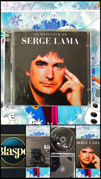 Le Meilleur de Serge Lama – CD incomplet – 1 seul CD présent / 1 CD manquant