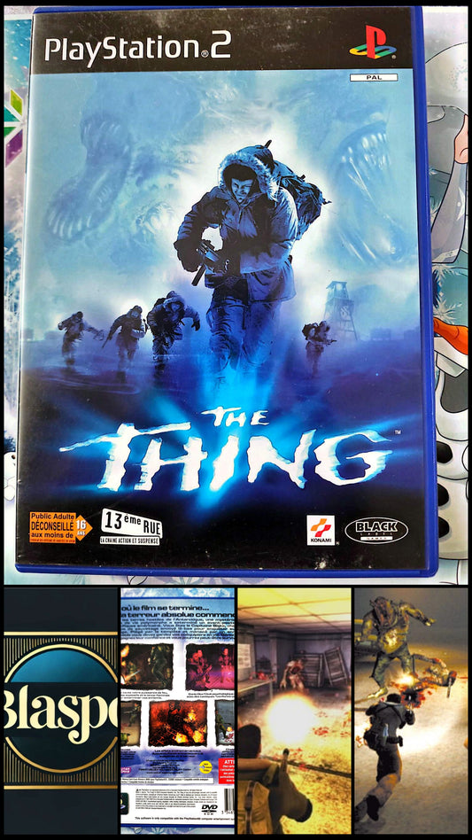The Thing Jeu PS2 PAL Français Complet Jeu d’Horreur Survival Action Konami PlayStation 2