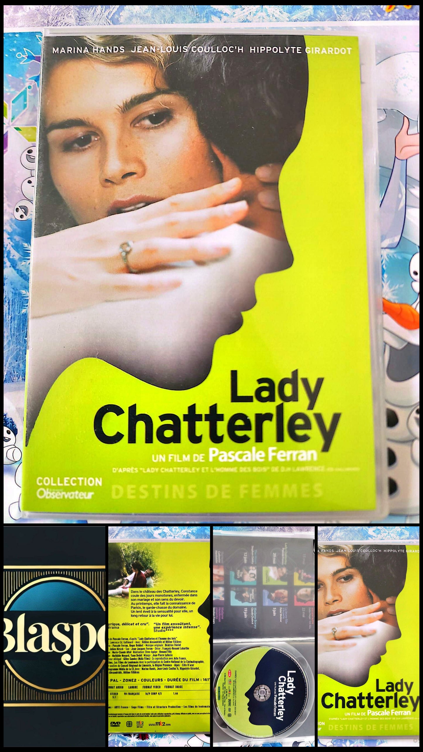 DVD Lady Chatterley – Pascale Ferran | Film Drame Romance Français | DVD Zone 2 PAL | Édition MK2