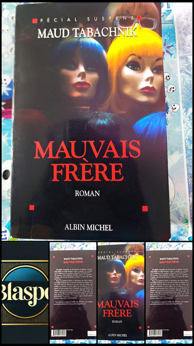Bad Brother – Maud Tabachnik | Crime Novel Thriller Suspense | French Paperback Book | Albin Michel Edition