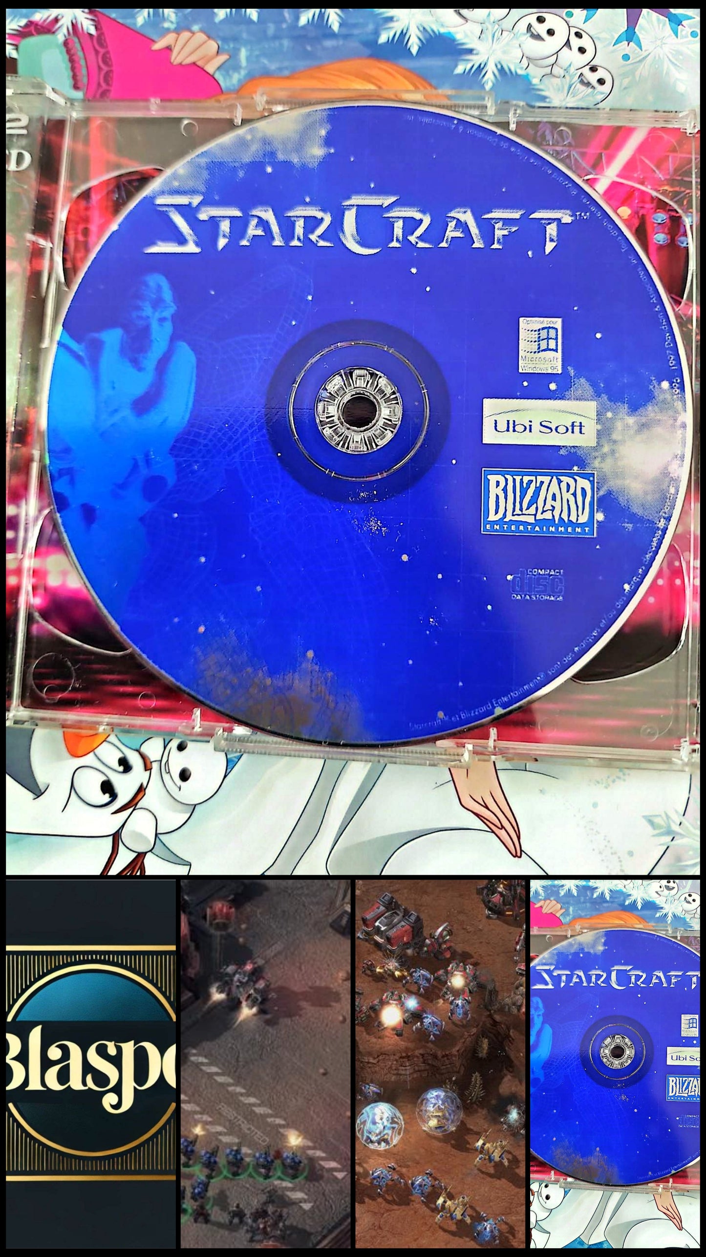 StarCraft – Jeu PC Stratégie Temps Réel Blizzard | CD-ROM Seul Sans Boîtier | Version Française