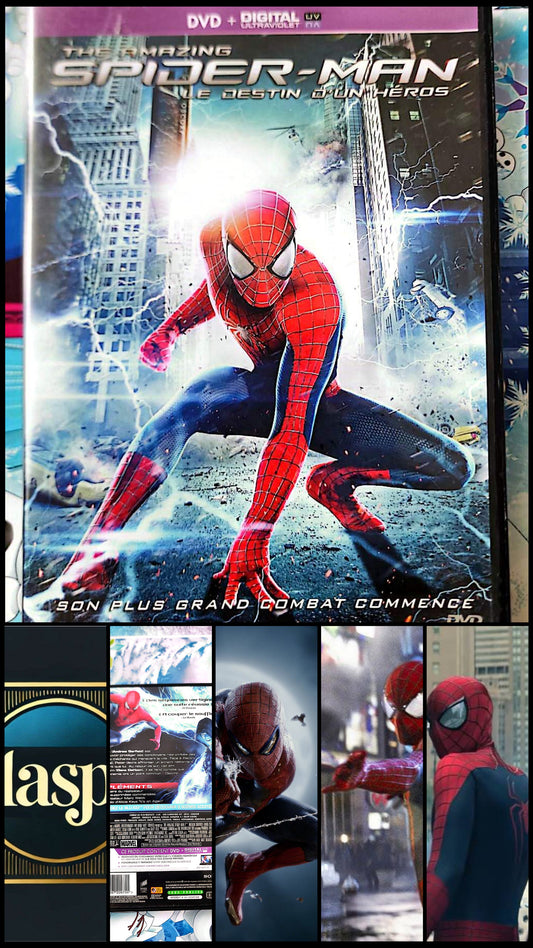 The Amazing Spider-Man 2 Le Destin d’un Héros DVD + Digital UV Marvel Andrew Garfield Version Française