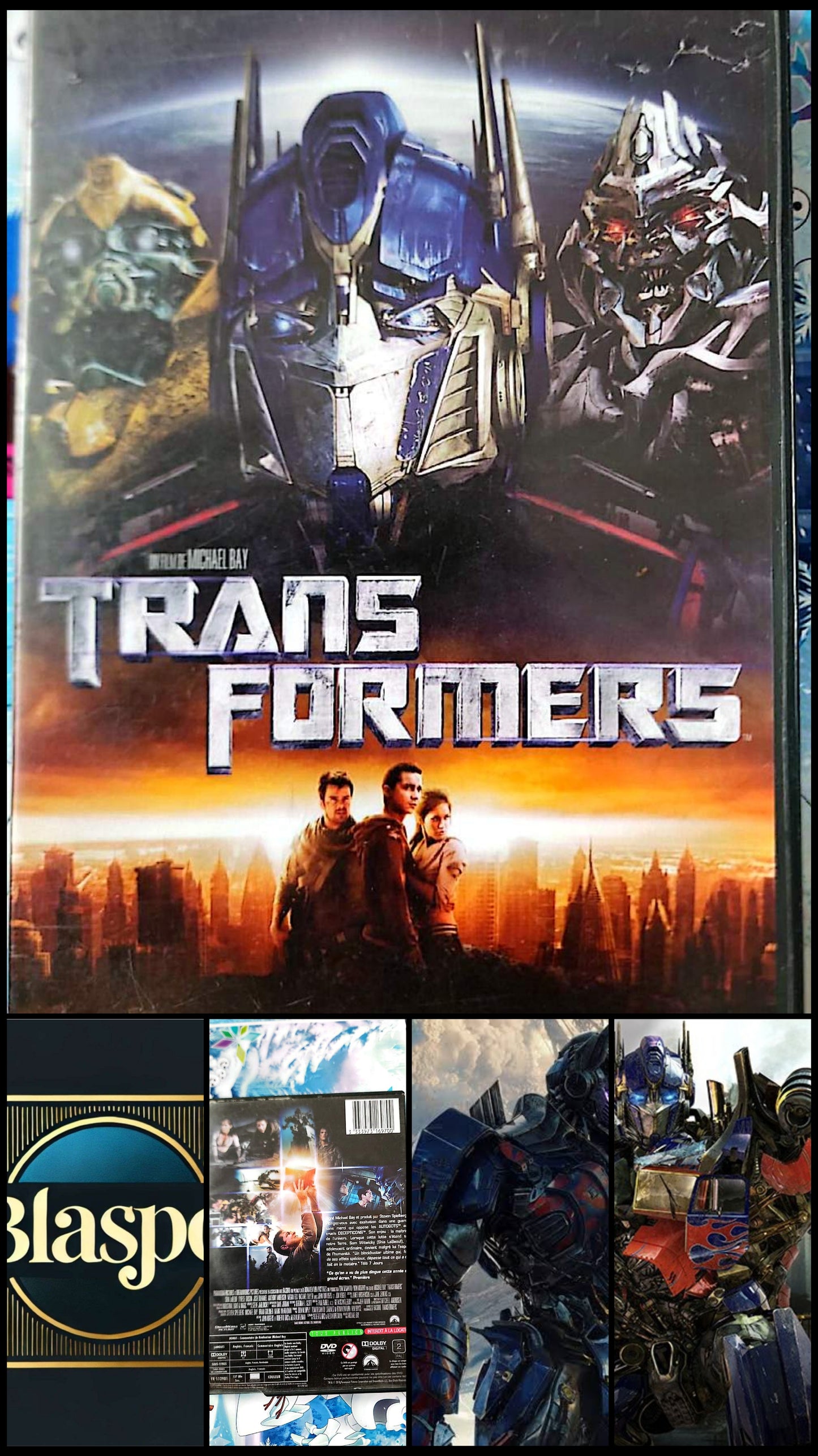 Transformers DVD Film Action Science-Fiction Michael Bay Shia LaBeouf Version Française