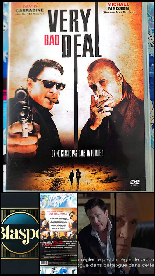 Very Bad Deal DVD Film Action Thriller David Carradine Michael Madsen Version Française