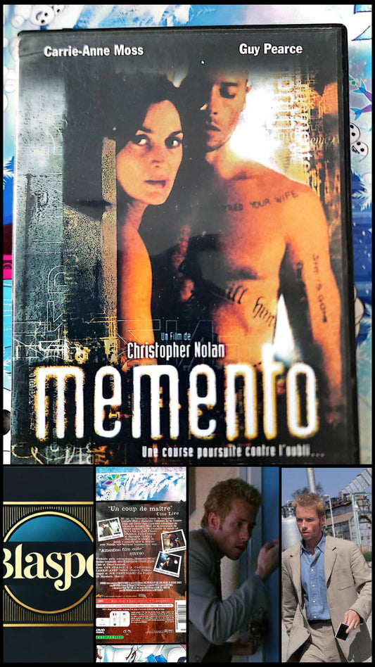 Memento DVD Film Thriller Psychologique Christopher Nolan Guy Pearce Version Française